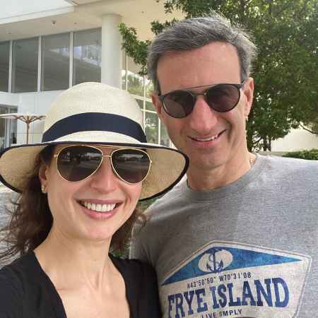 Bianna Golodryga with her husband 